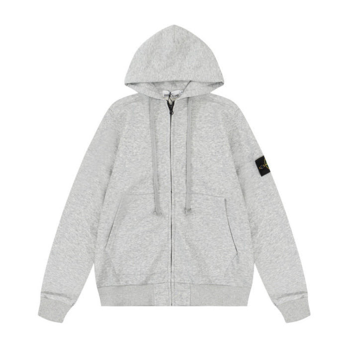STONE HOODED JACKET