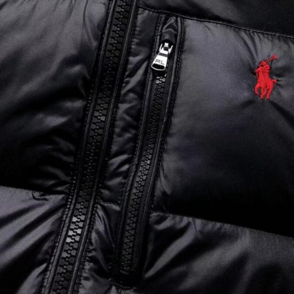 POLO BLACK SHINY JACKET